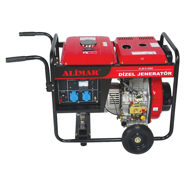 Генератор дизельний ALIMAR 1 фаза (220В), 4кВт, (ALM-D-5000-M)